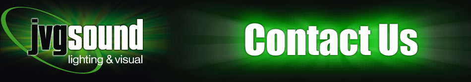 JVG Sound | Contact Us