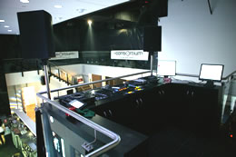 JVG Sound - DJ Booth at the Consortium